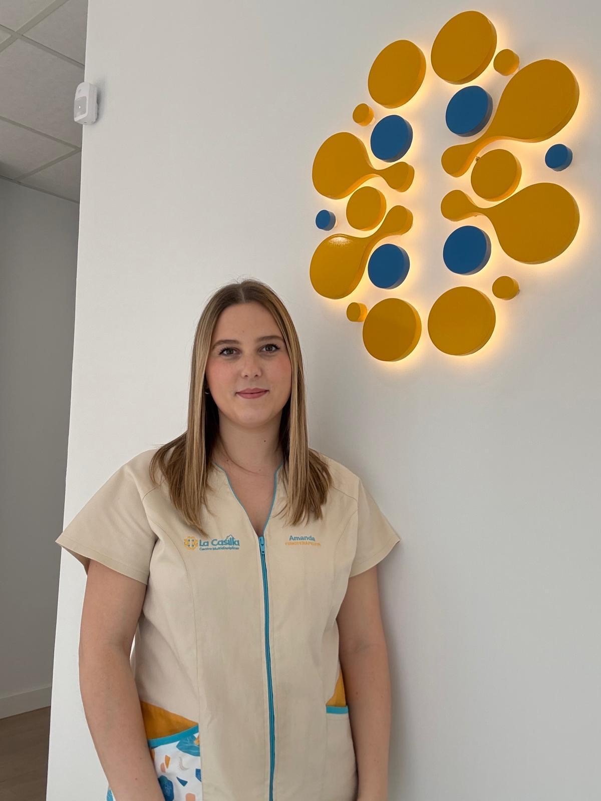 Amanda, fisioterapeuta